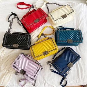 NWT‼️ 3 Quilted Luxury Leather Crossbody Bags